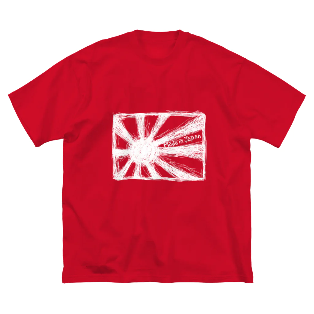 ZEN369のmadeinjapan（白文字ver） ビッグシルエットTシャツ