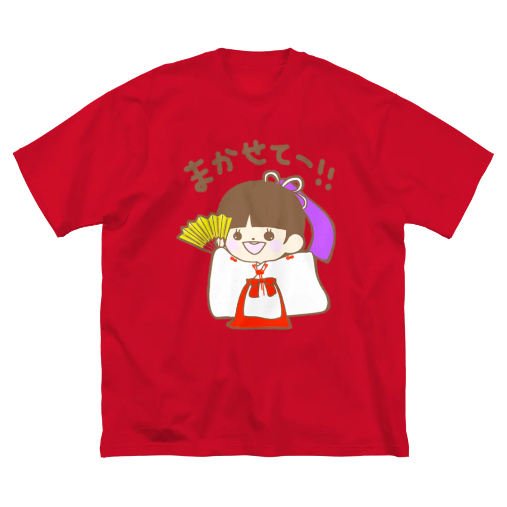 Cats & Wolfのキャラグッズ「ひのたん」 Big T-Shirt