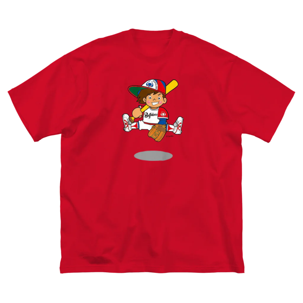 バッファ君  goods【近鉄バファローズ／1976-1996】の★作者が一番好きな “新”ポーズです。  Big T-Shirt