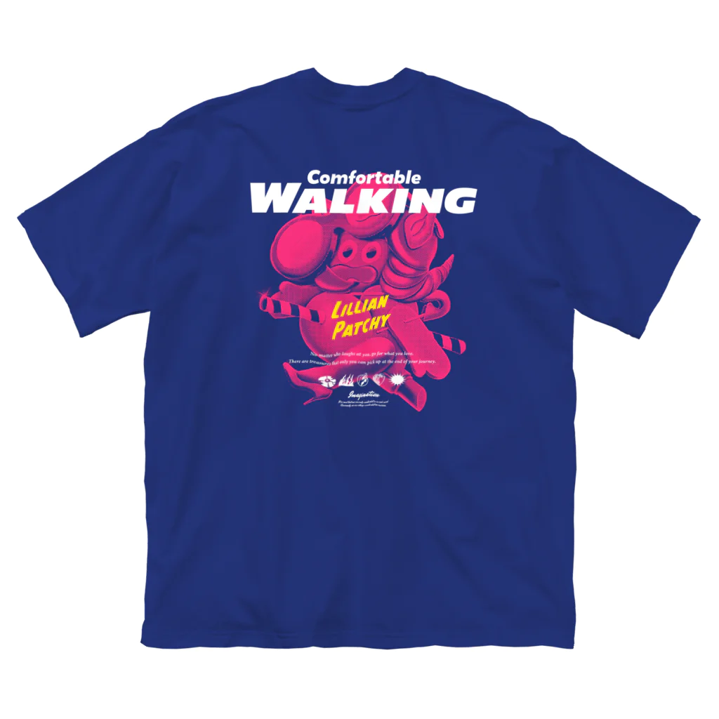 yamaguchi_shunsuke_のComfortable WALKING ー LILLIAN PATCHY ー ビッグシルエットTシャツ