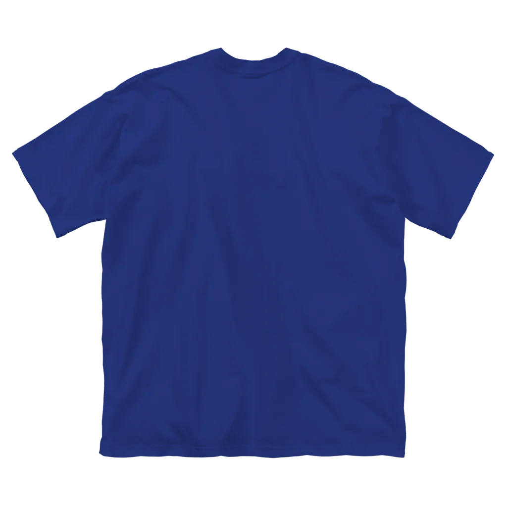 PyriteDesignのひらがな・カタカナ【Tシャツ】【デザイン色：白】【印刷面：前面】 ビッグシルエットTシャツ