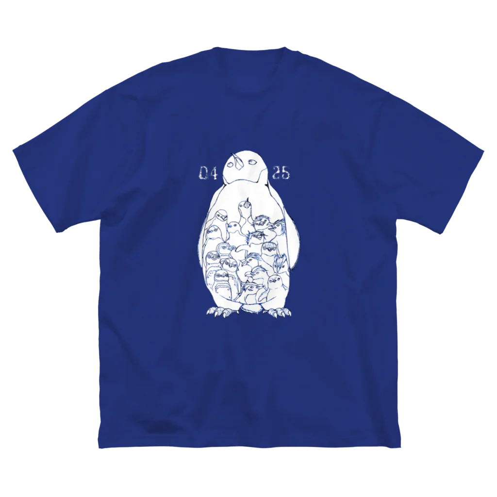 ヤママユ(ヤママユ・ペンギイナ)の0425-18 Penguins of the World- Big T-Shirt