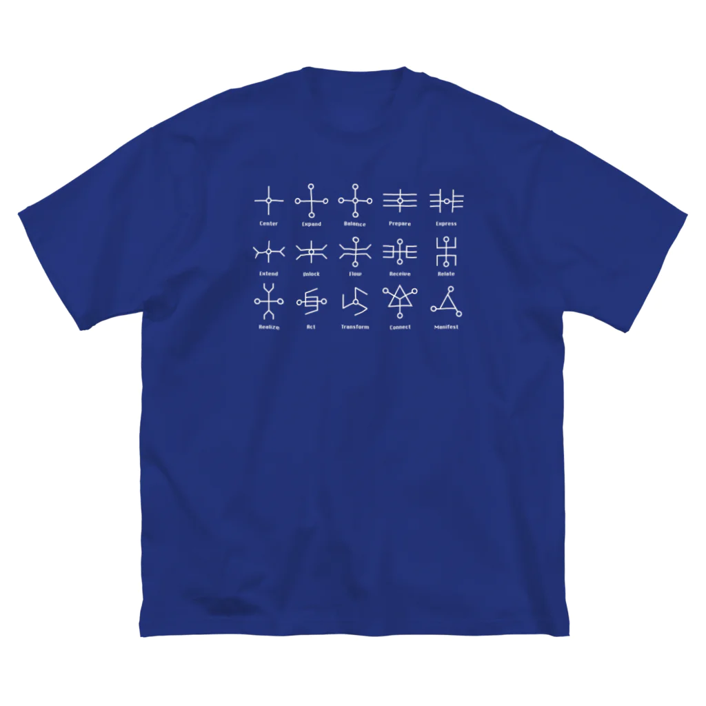metao dzn【メタヲデザイン】の神聖回路　Sacred Circuitry ビッグシルエットTシャツ