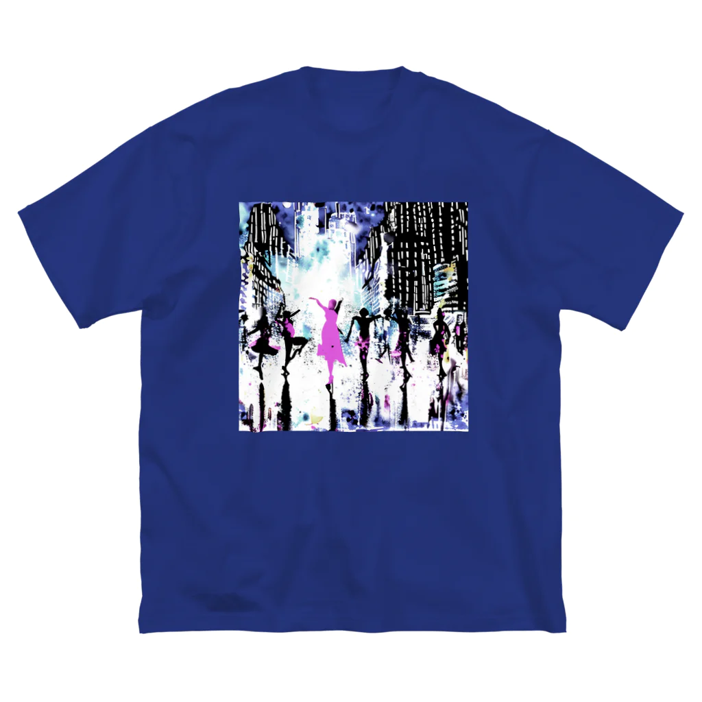 Moichi Designs Shop-2023のnew york dancer Big T-Shirt