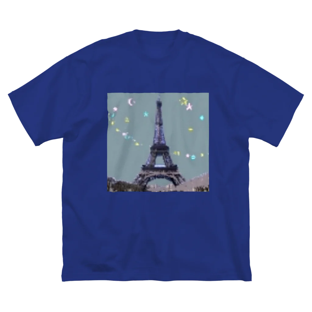 PAW WOW MEOWのParis★Night Big T-Shirt