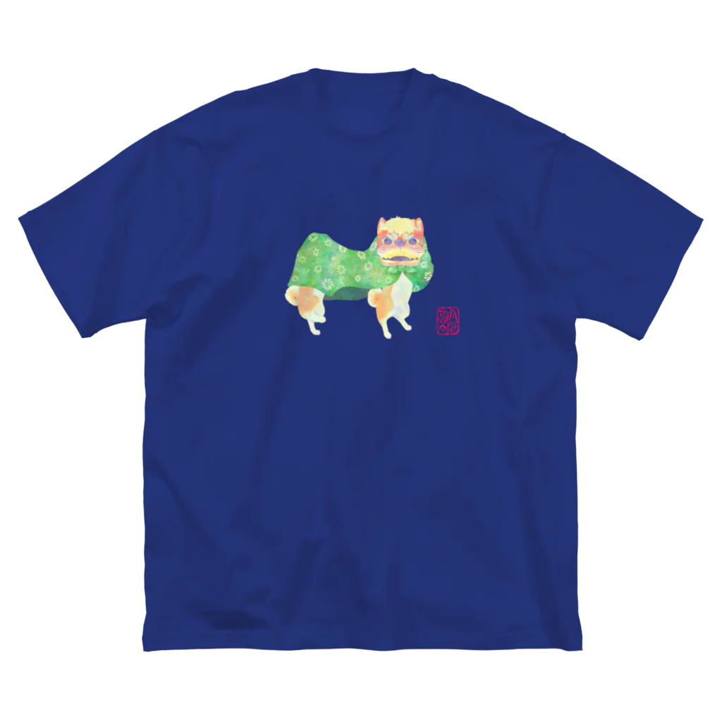 月の隠れ家のしば舞 Big T-Shirt