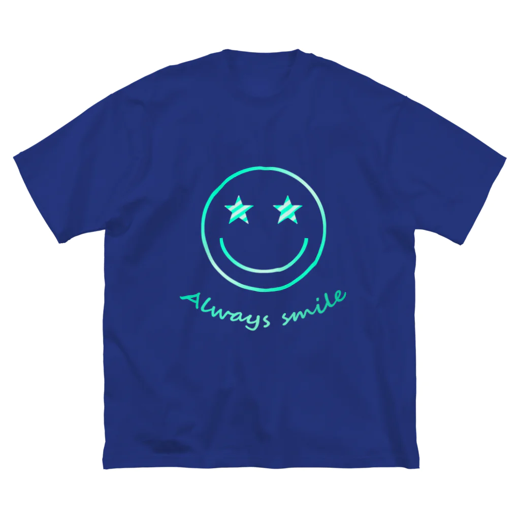 Yokokkoの店のAlways smile!!! ビッグシルエットTシャツ