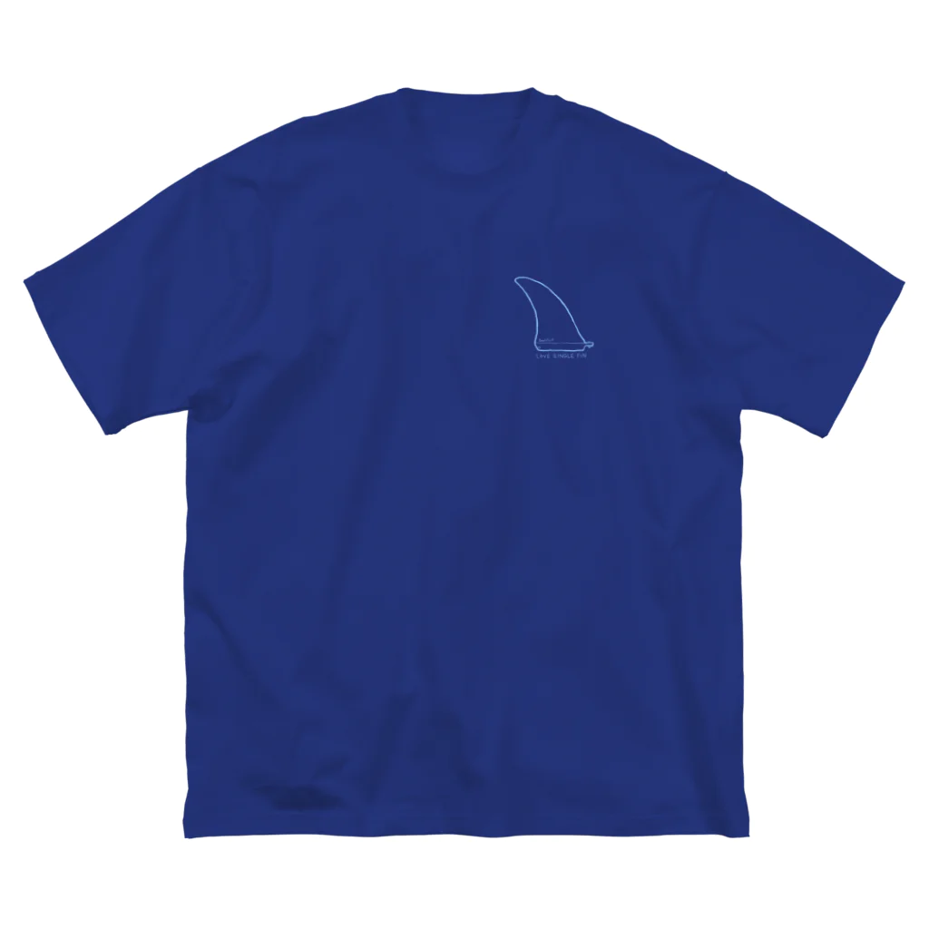 ボウズサーフのLove Single Fin 루즈핏 티셔츠