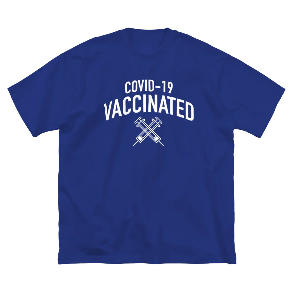 LONESOME TYPE ススのワクチン接種済💉（白） ビッグシルエットTシャツ