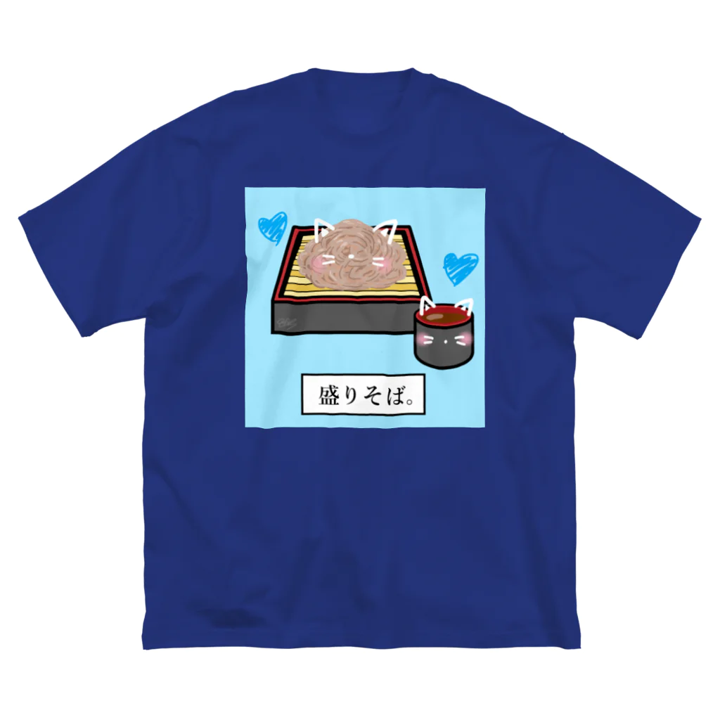 はちよんごの盛りそば。 ビッグシルエットTシャツ