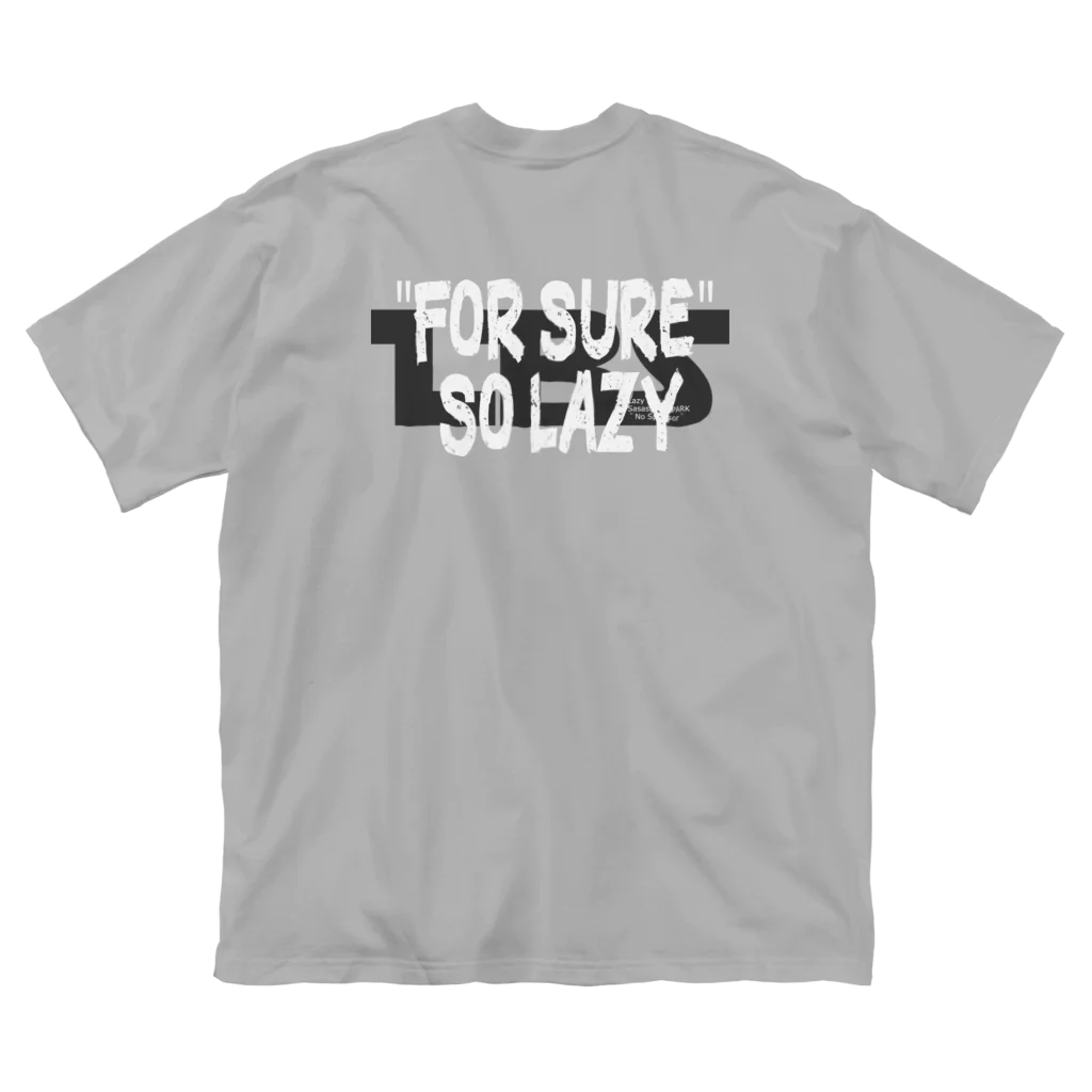 IKEDA_YAMAMIYAのLBS_"FOR SURE"SO LAZY 3 ビッグシルエットTシャツ