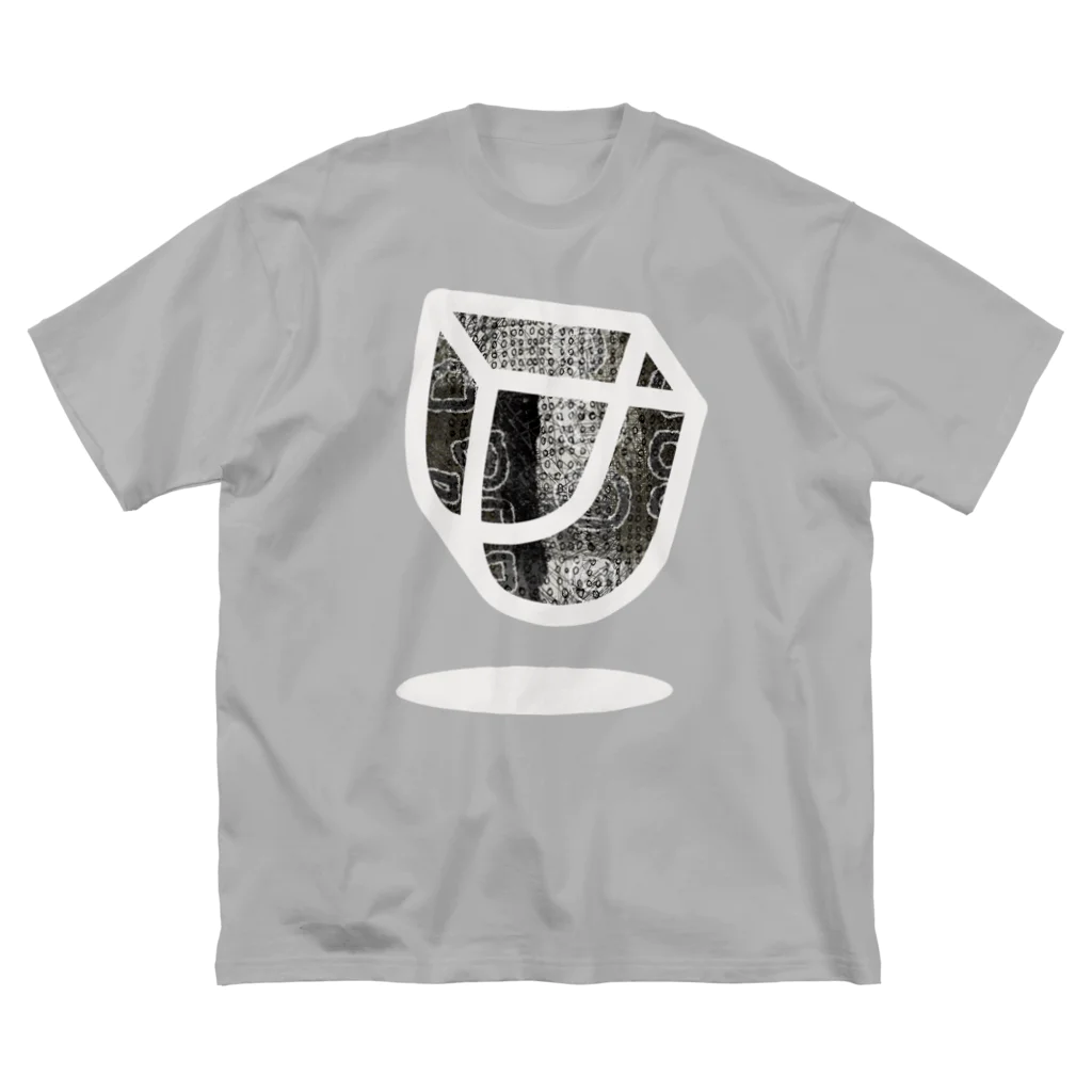 uuuu_のビックシルエットTシャツGrain_(ホワイト) Big T-Shirt