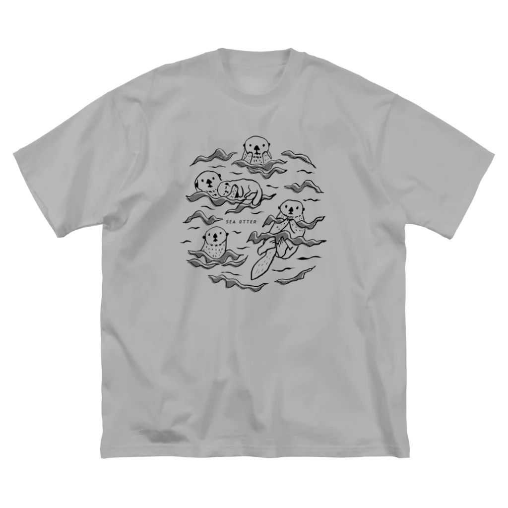 dejuneのぷかぷかラッコ ビッグシルエットTシャツ