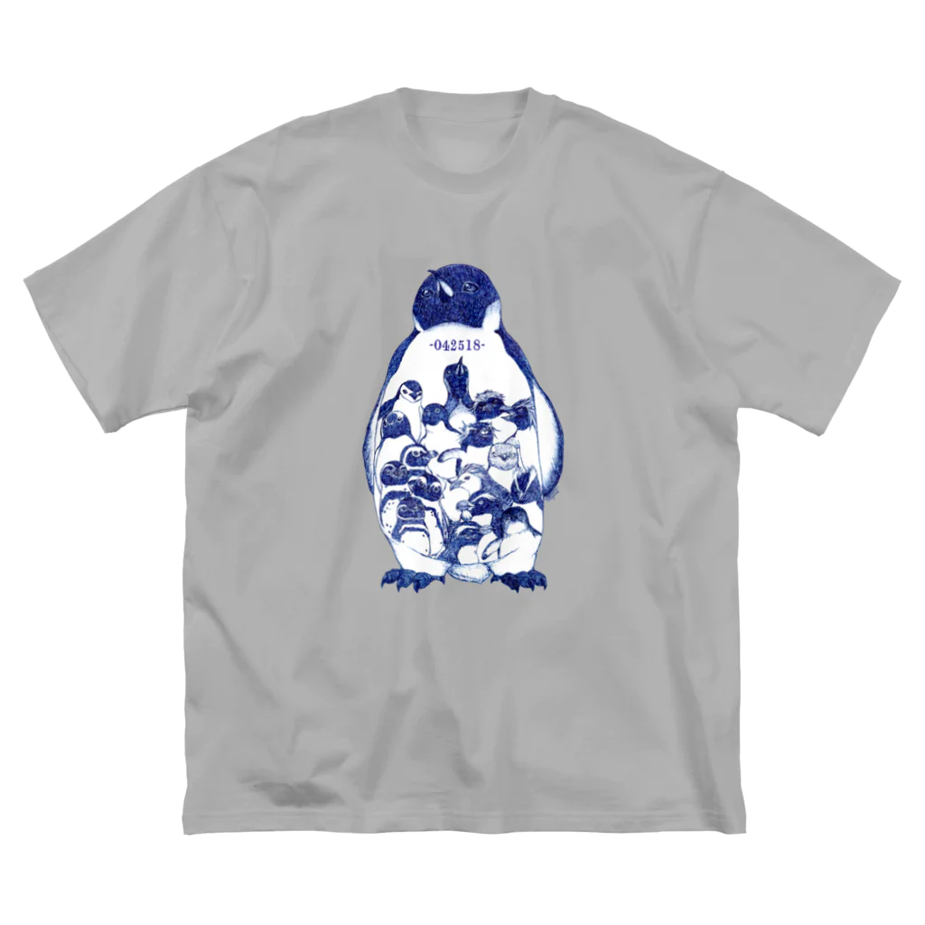 ヤママユ(ヤママユ・ペンギイナ)の-042518-World Penguins Day Big T-Shirt