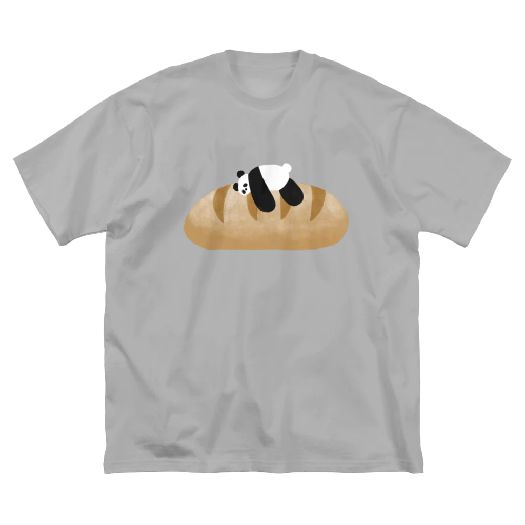 かわべしおん | イラストレーターのパンパンダのひと休み ビッグシルエットTシャツ