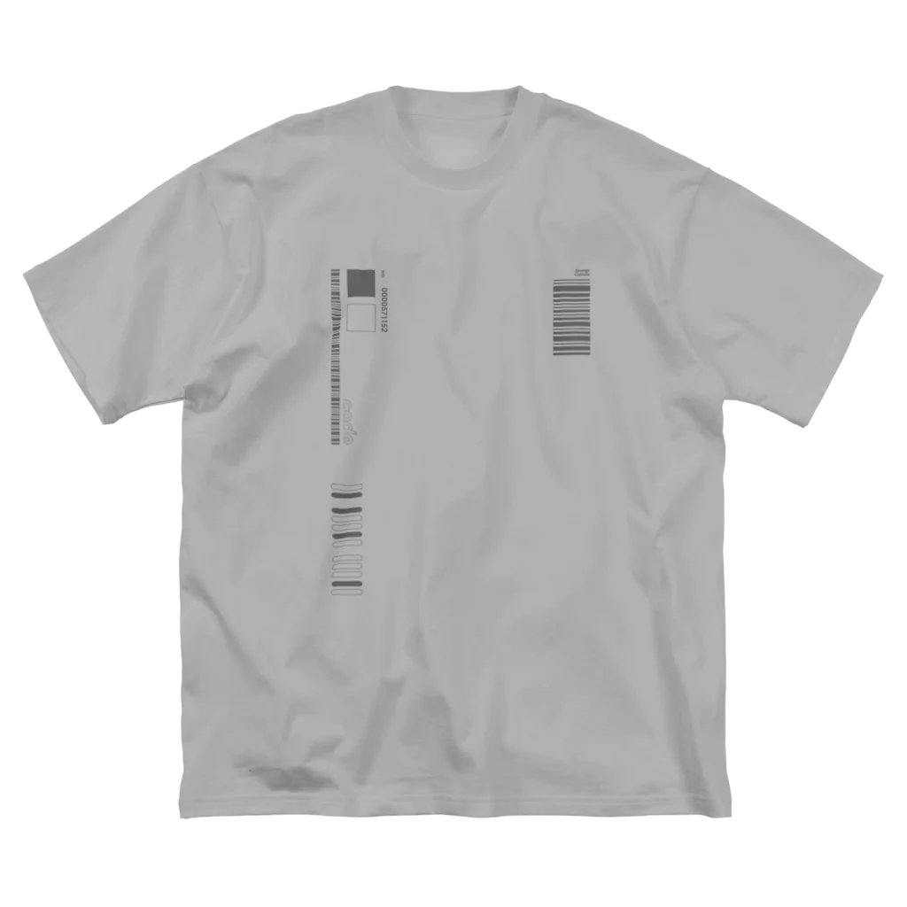 StrangeCapsule（ストレンジカプセル）のコードNo　（両面） ビッグシルエットTシャツ