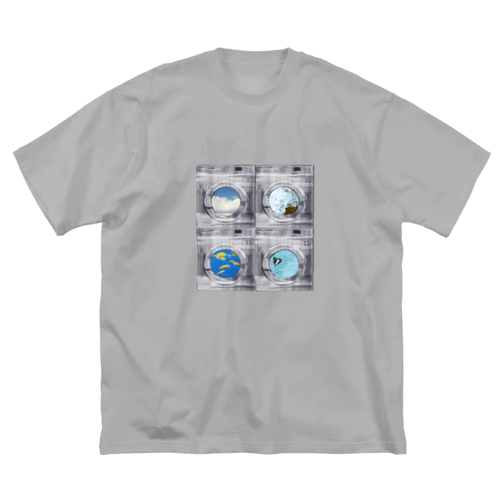 温室【Ａ】のコインランドリー③ ビッグシルエットTシャツ