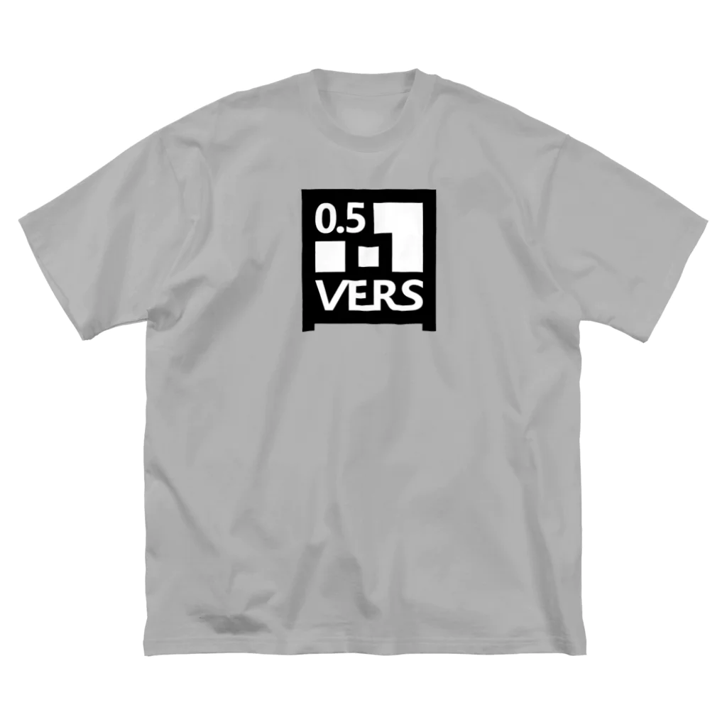 虚無の射精商店のVERS-BLACK ビッグシルエットTシャツ