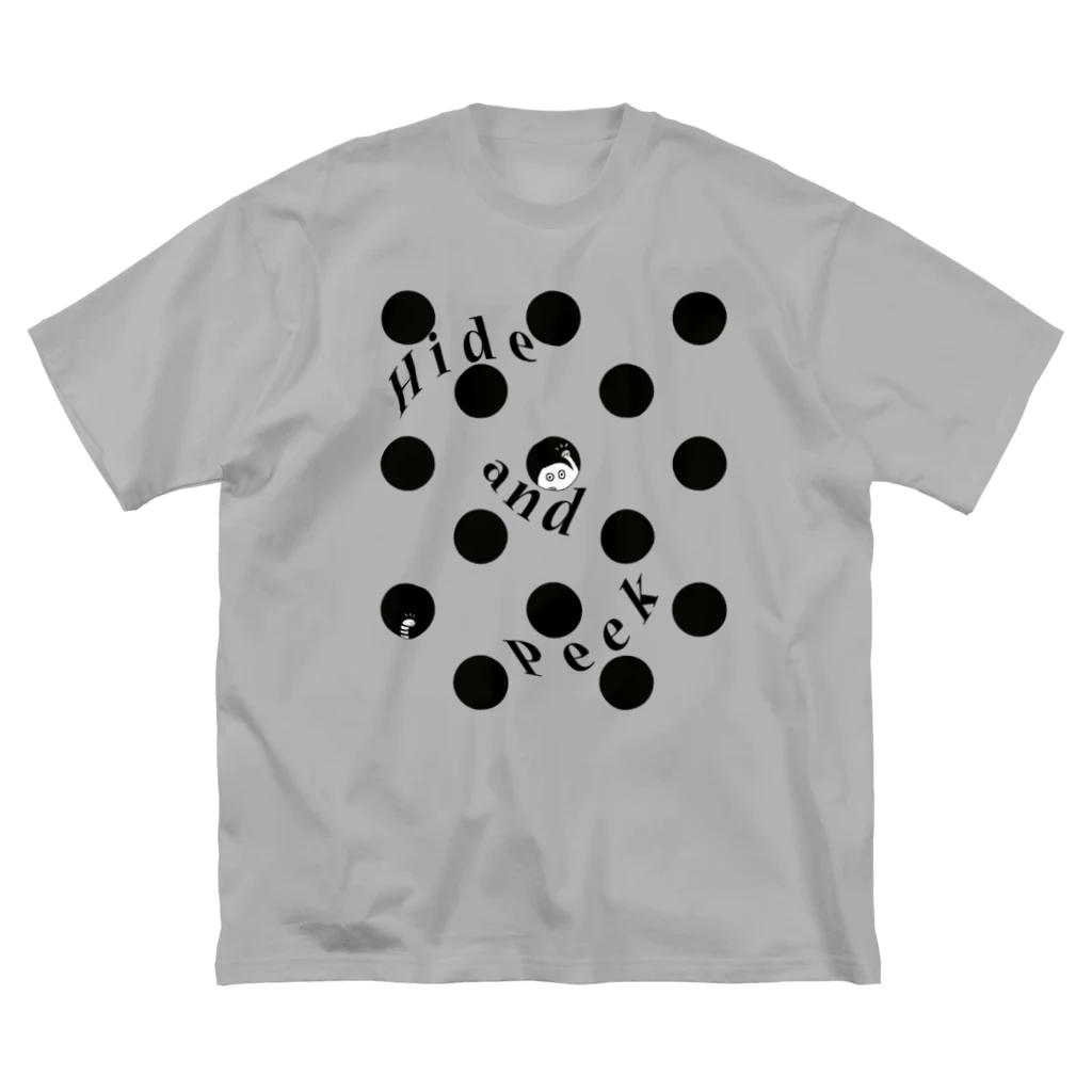 Planet EvansのH&P in a dot（水玉柄の中） Big T-Shirt