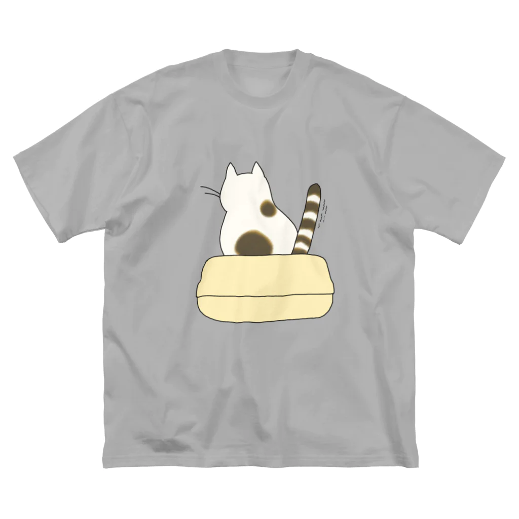 Gallery_nyakoのねこinトイレ ビッグシルエットTシャツ