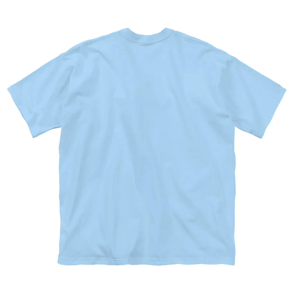 無水屋のメンヘラ=メンタルヘラクレス (黒文字) ビッグシルエットTシャツ