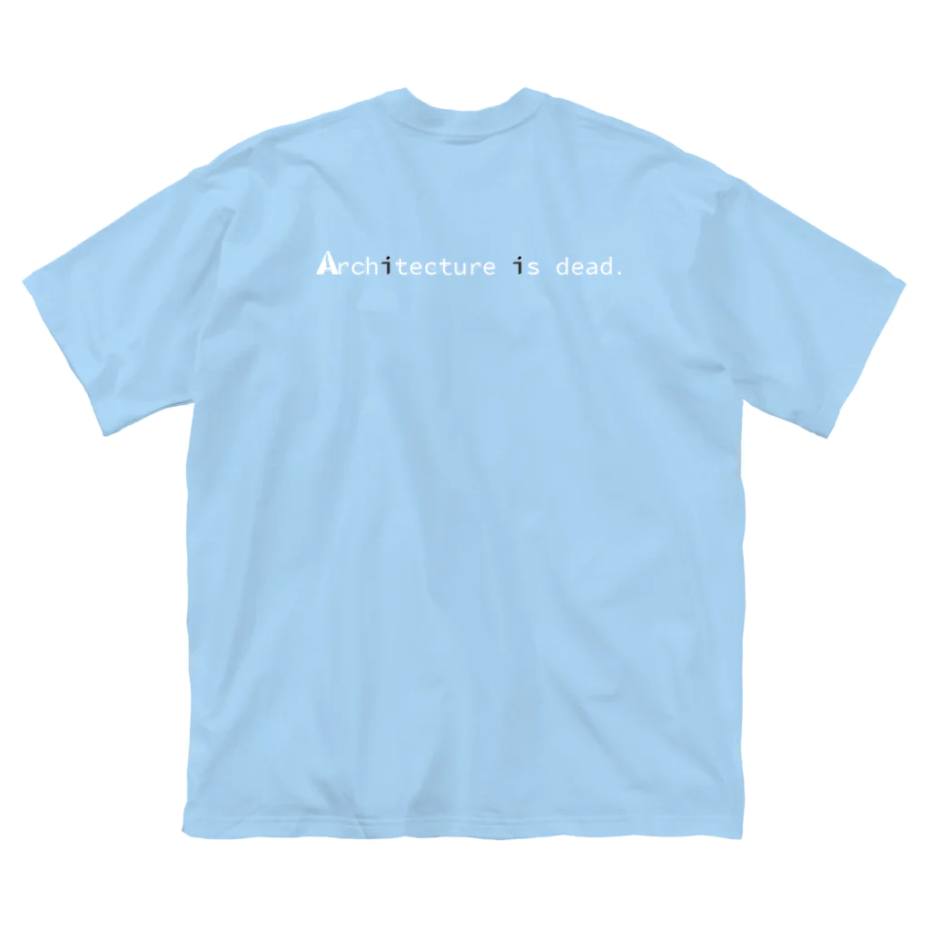 Architeture is dead.の98% Pure Shit ビッグシルエットTシャツ