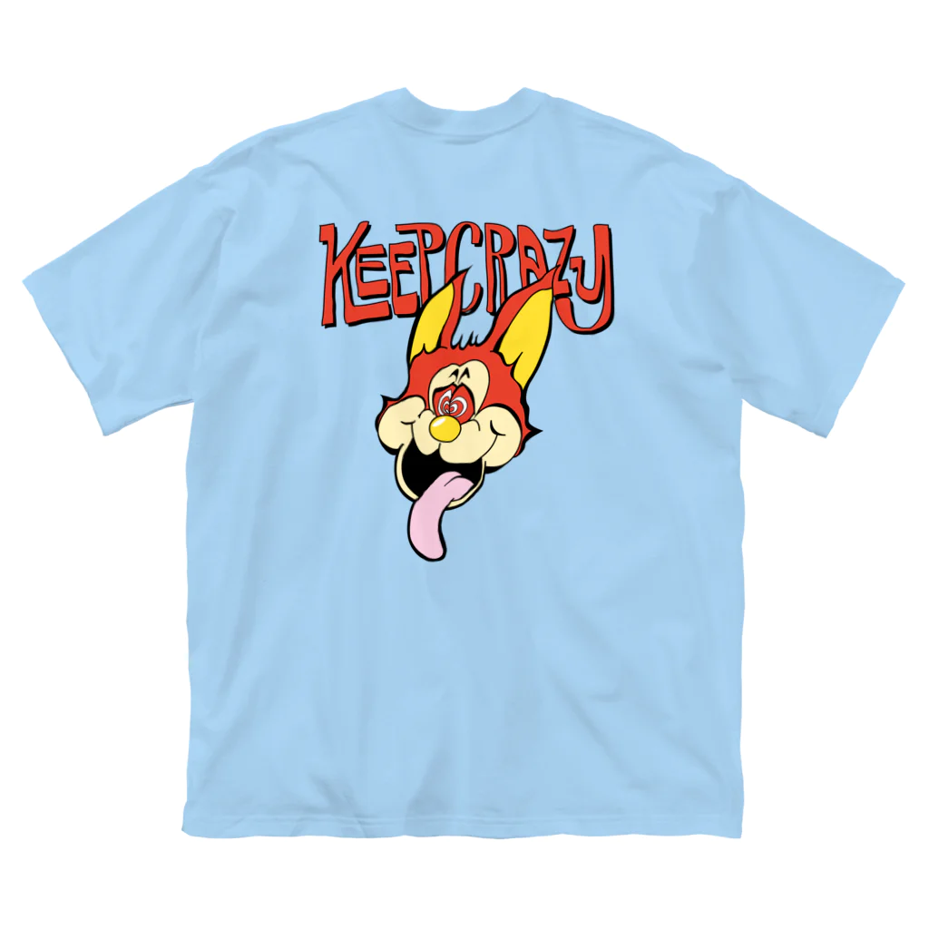 ワロタワロタパラダイスのKEEP CRAZY ビッグシルエットTシャツ