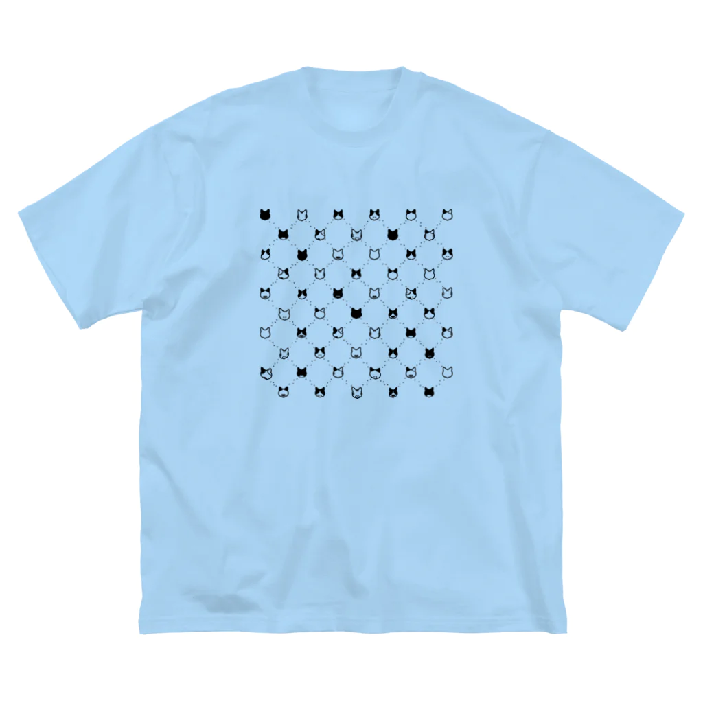 ourlifethingのdot cat ビッグシルエットTシャツ