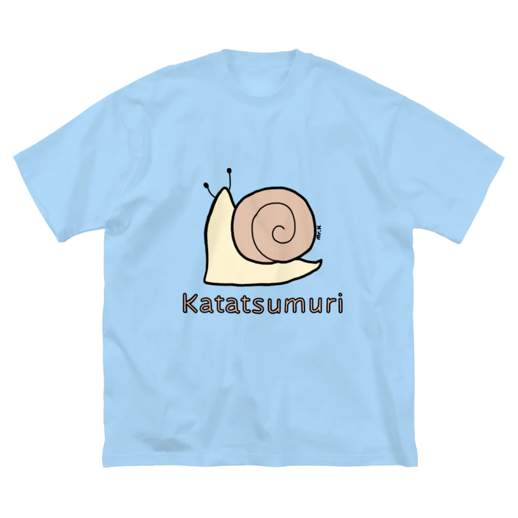 MrKShirtsのKatatsumuri (カタツムリ) 色デザイン Big T-Shirt