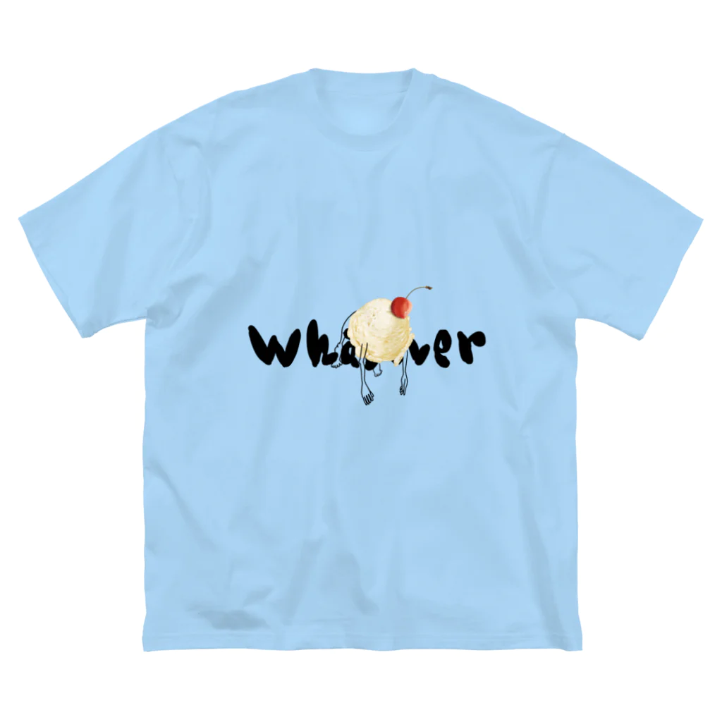 山崎さん家の食卓のWhatever /　アイスクリーム Big T-Shirt