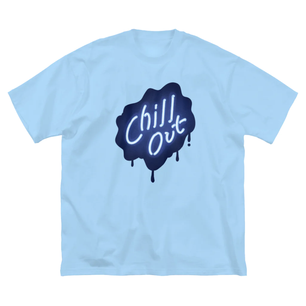 スロータイプ書店 Slowtype Booksのchill out 一部カラー用 310 Big T-Shirt