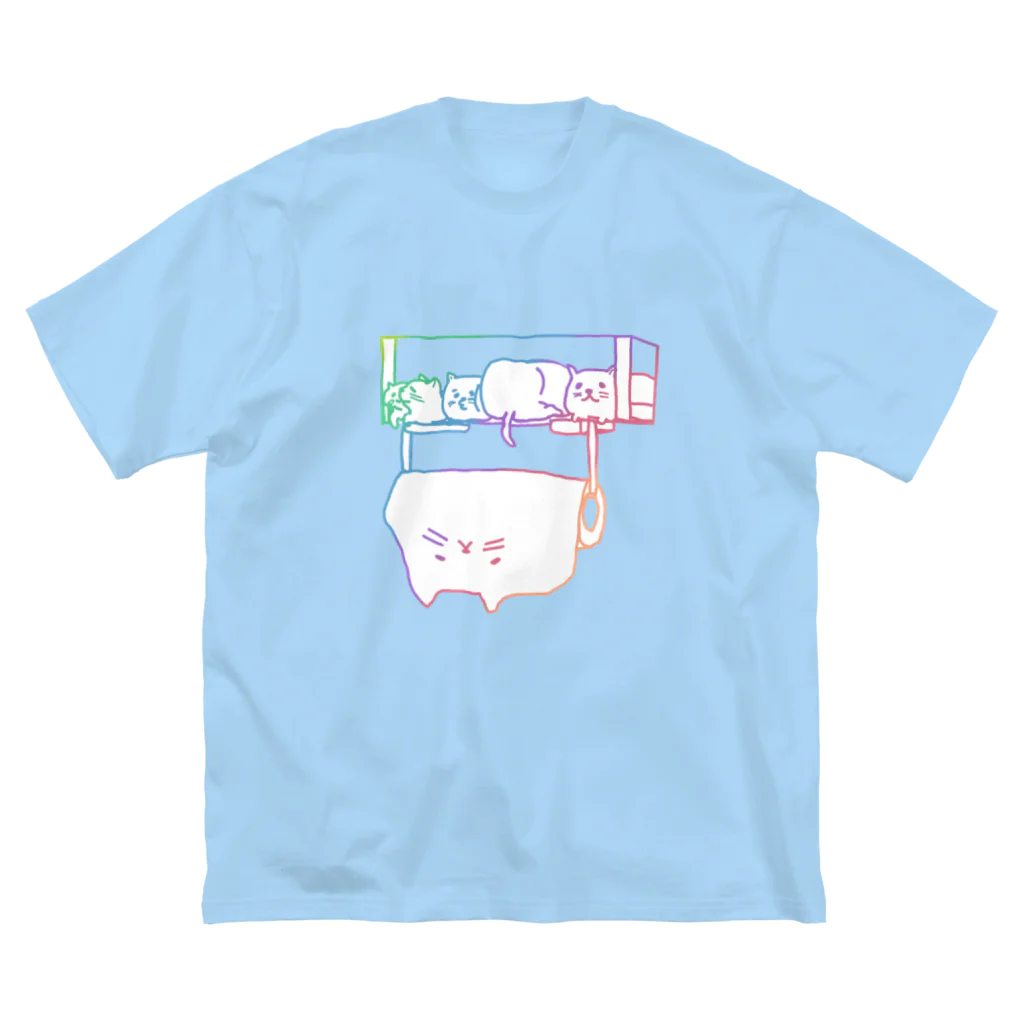 ロジローのキッチン用品ネコ化計画 Big T-Shirt