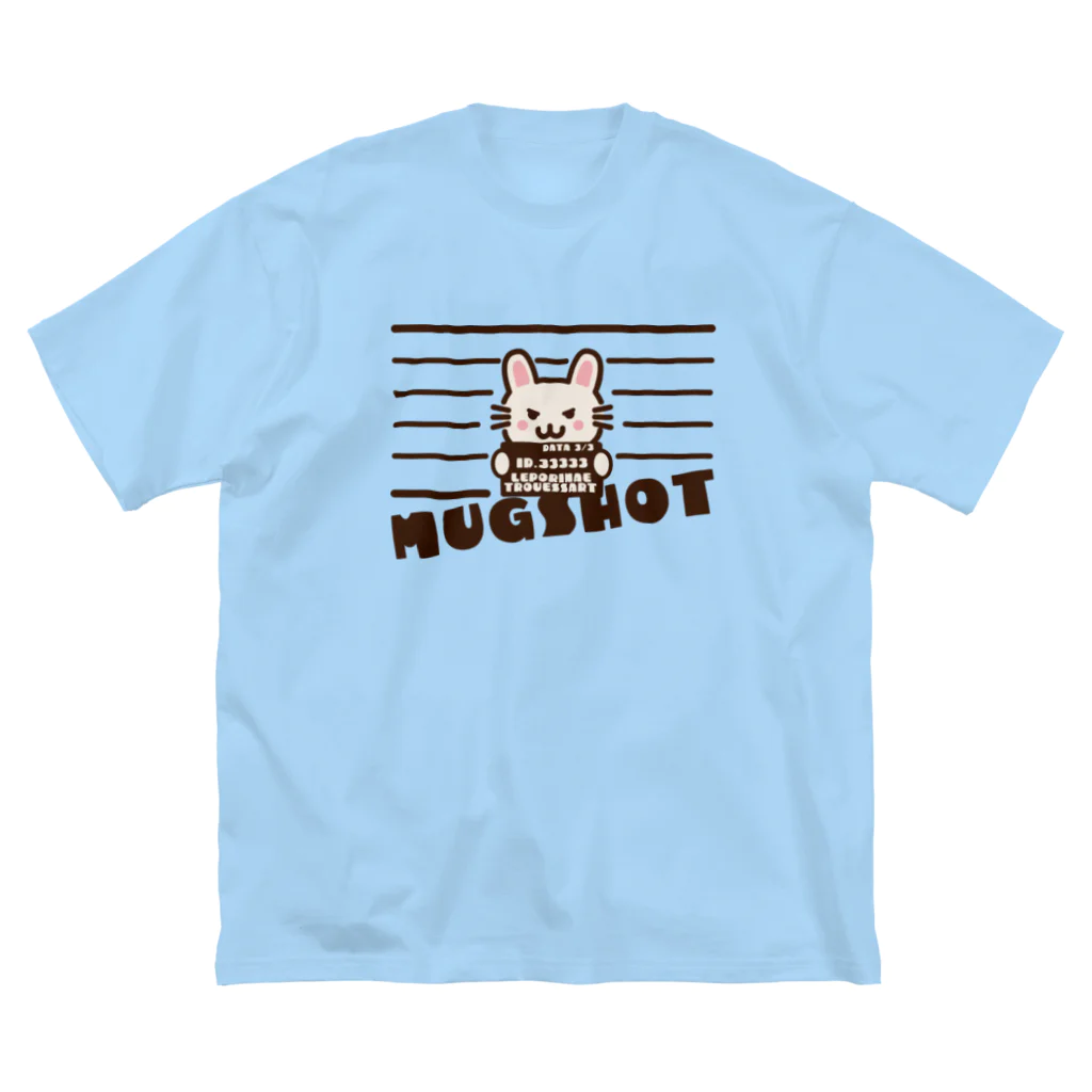 楽猫楽描しげ屋のMUGSHOT２ ビッグシルエットTシャツ