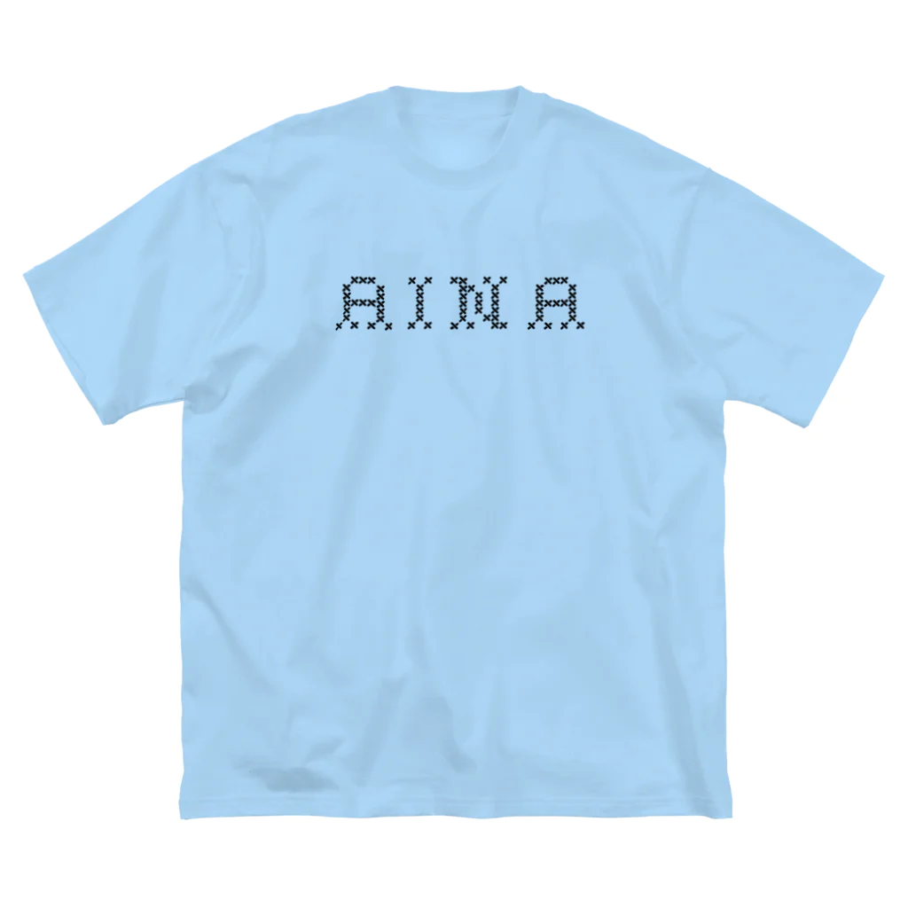 AINAのAINA Black ビッグシルエットTシャツ