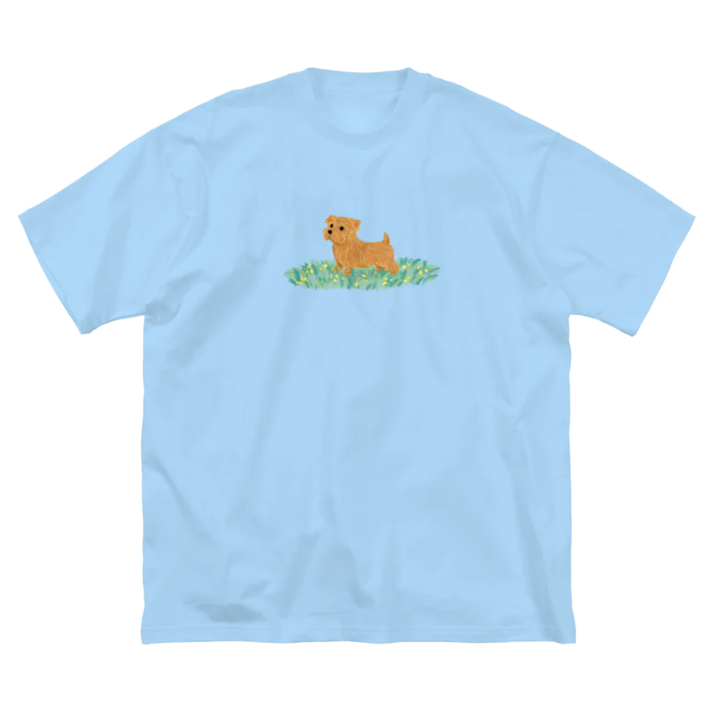 TOMOS-dogのノーフォークテリア Big T-Shirt