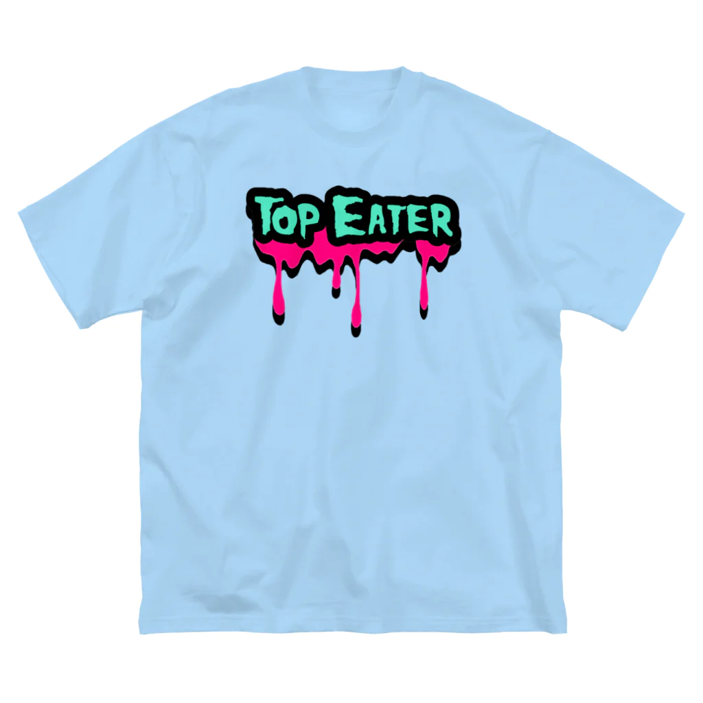 ラクダイズスーパースターのTOP EATER PUNX ビッグシルエットTシャツ