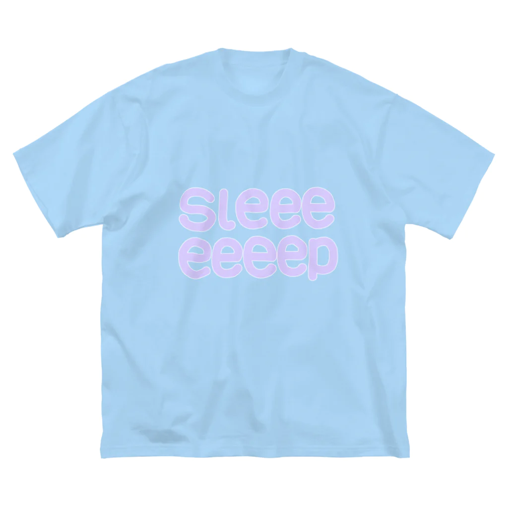七草＠つぶあん派の眠たみシャツ ビッグシルエットTシャツ