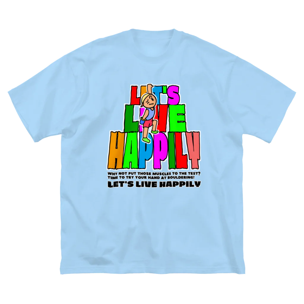 kazu_gの楽しく生きよう！（ボルダリング） Big T-Shirt