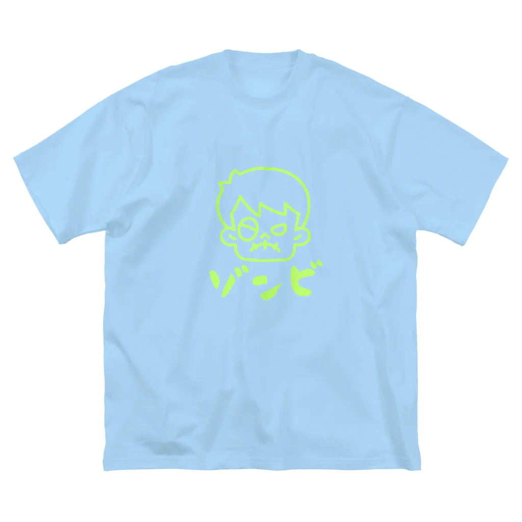 Paonのズーのゾンビくん６ ビッグシルエットTシャツ