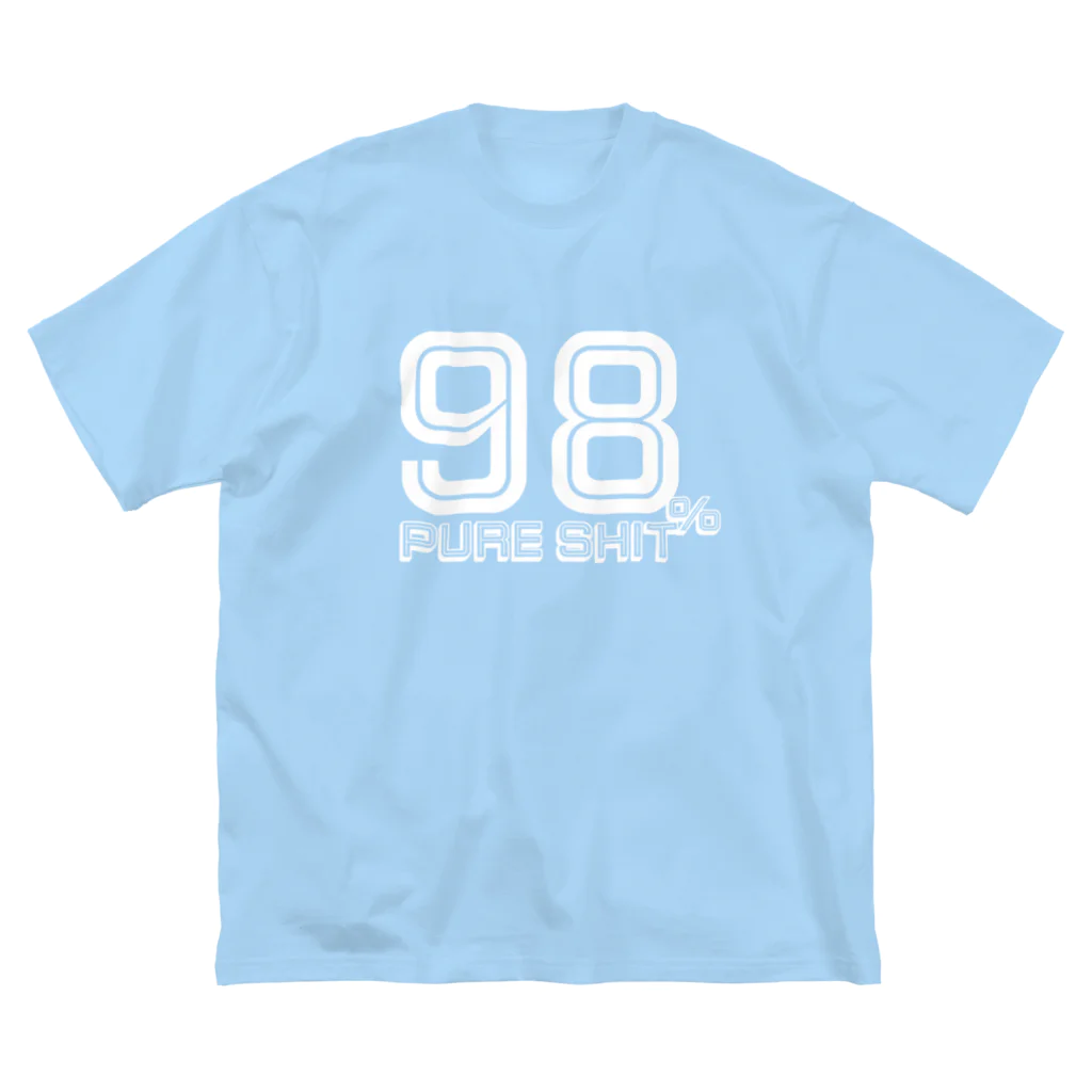 Architeture is dead.の98% Pure Shit Big T-Shirt