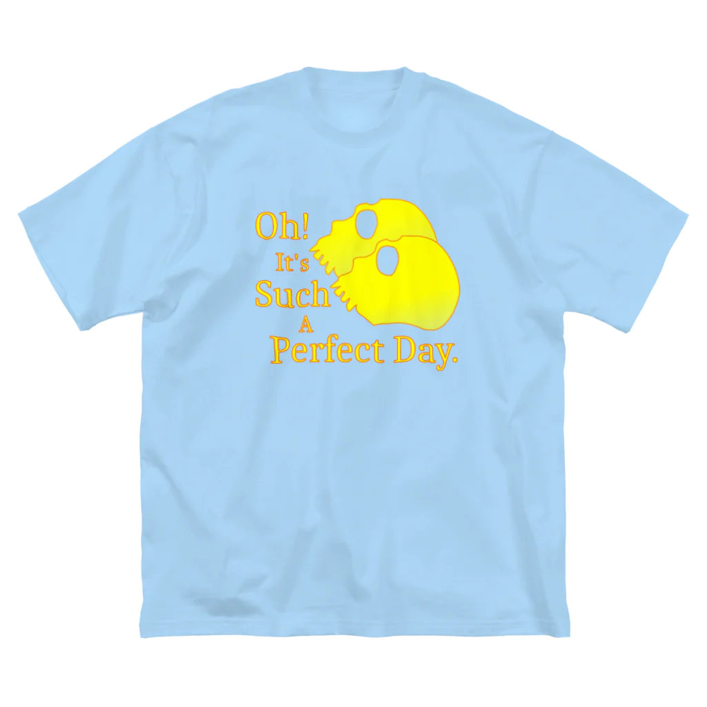 『NG （Niche・Gate）』ニッチゲート-- IN SUZURIのOh! It's Such A Perfectday.（黄色） ビッグシルエットTシャツ