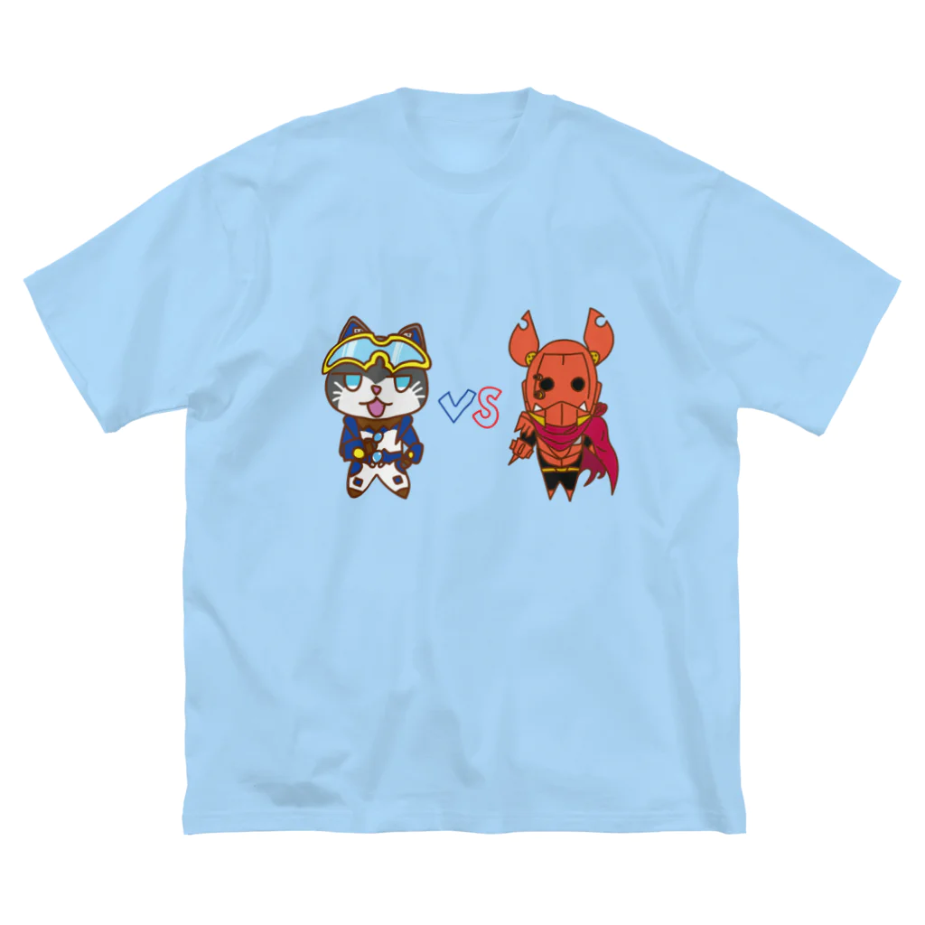 ギャネック屋のゆるギャネ＆ゆるガメ ビッグシルエットTシャツ