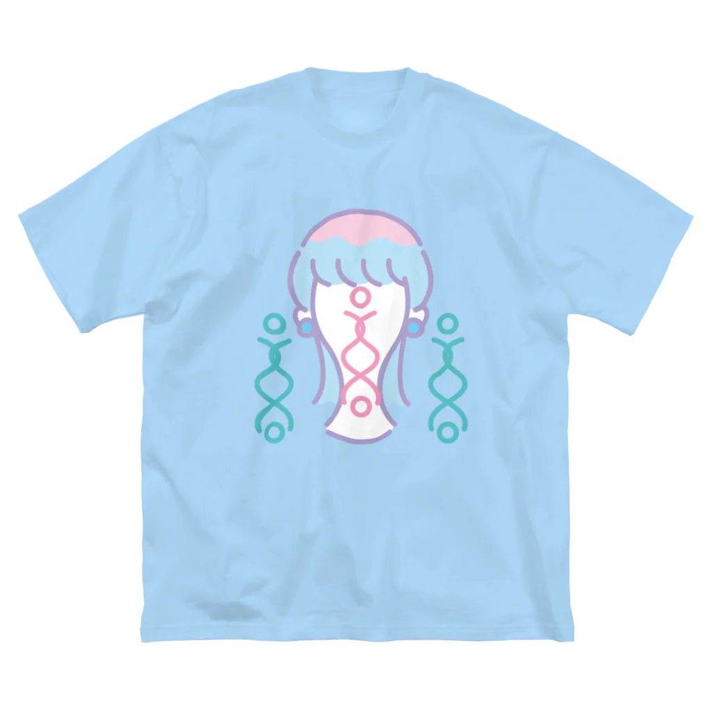 ぴゅるりんこよしだ。のMOYOMOYO ビッグシルエットTシャツ