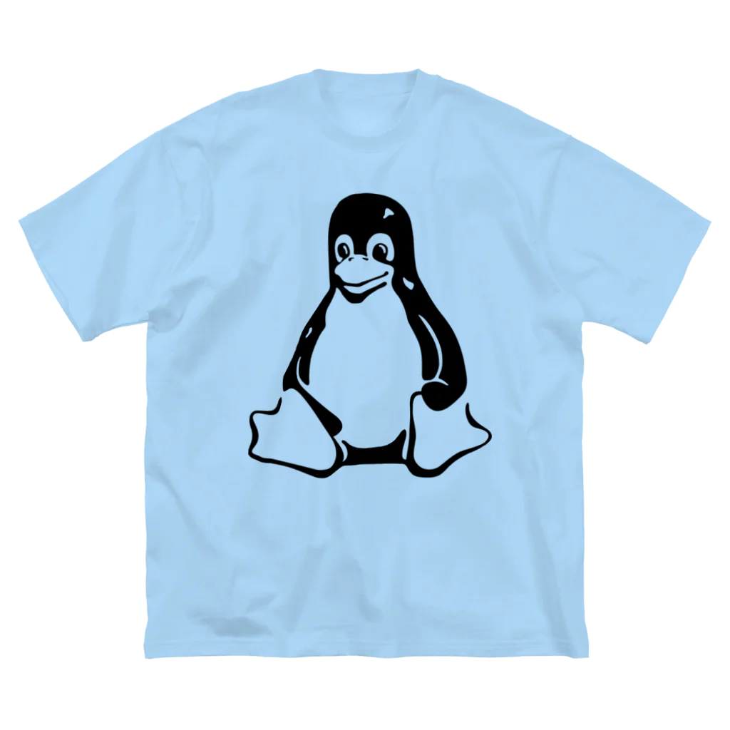 nishidemasamiのTuxくん ビッグシルエットTシャツ