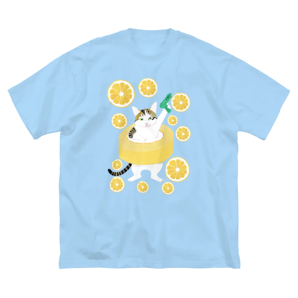 てづきゃっとのロールケーキにゃんこ Big T-Shirt