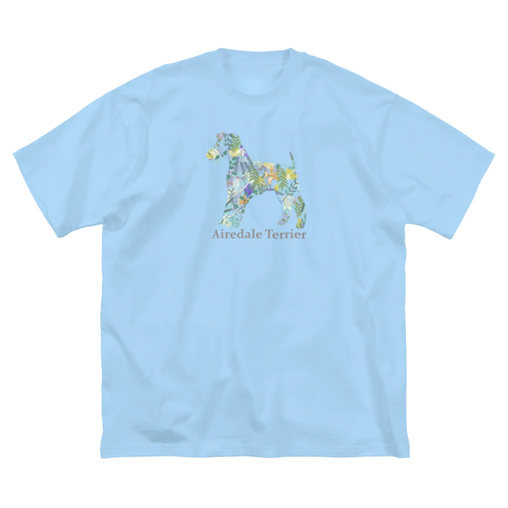 AtelierBoopのボタニカル　エアデール ビッグシルエットTシャツ