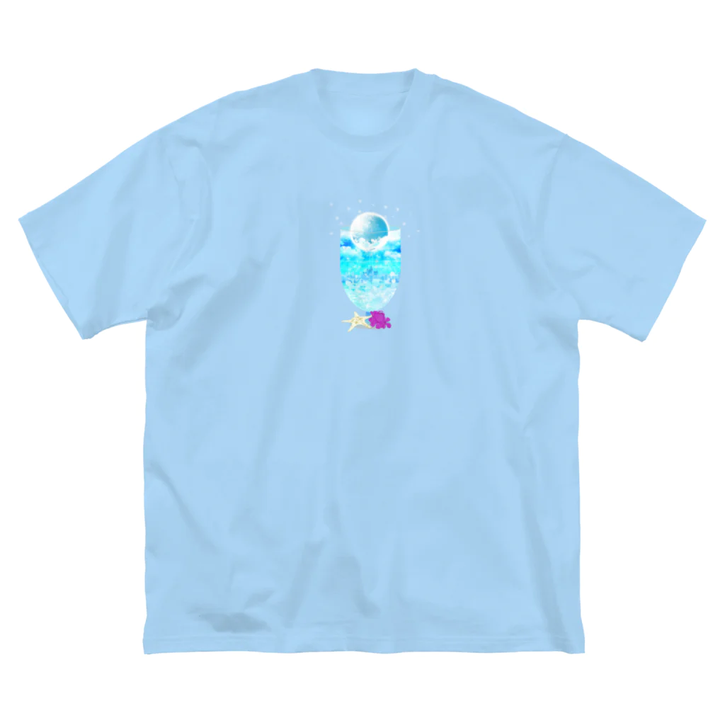 Yokokkoの店のMoon Soda ビッグシルエットTシャツ