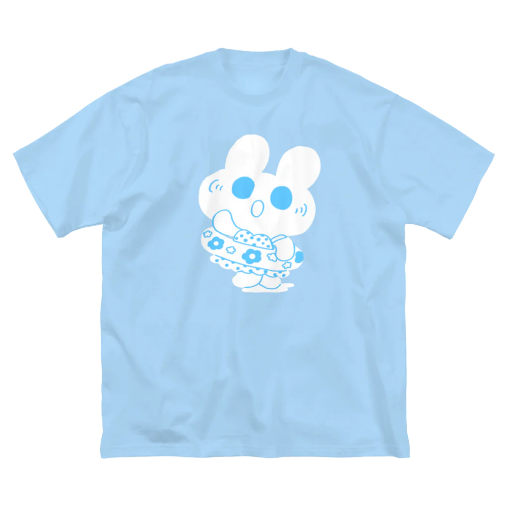 ミキの水着うさぎ ビッグシルエットTシャツ