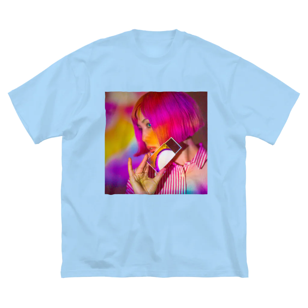 NEON LIGHT STARSのピンキーピエロピンナップ🤡PPP ビッグシルエットTシャツ