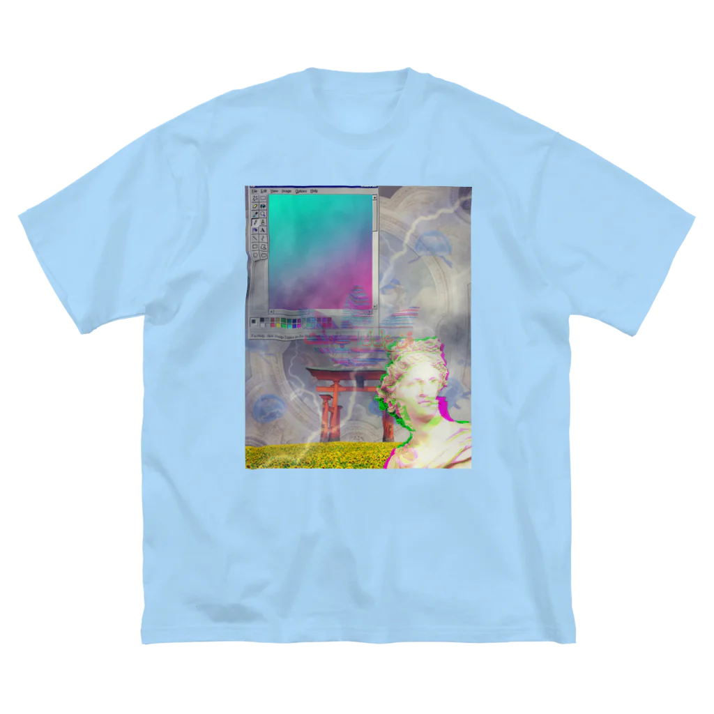 座衛門のVaporwave T-shirts  Big T-Shirt